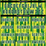 Camiseta de fútbol personalizada verde neón, sublimación verde-dorada Camiseta de fútbol personalizada verde neón, sublimación verde-dorada