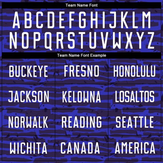 Uniforme de fútbol Jersey Royal White Sublimación personalizada Uniforme de fútbol Jersey Royal White Sublimación personalizada