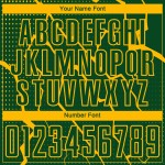 Camiseta de sublimación verde personalizada del uniforme dorado de Lightning Soccer Camiseta de sublimación verde personalizada del uniforme dorado de Lightning Soccer