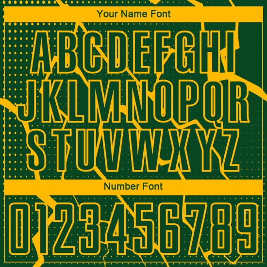 Camiseta de sublimación verde personalizada del uniforme dorado de Lightning Soccer Camiseta de sublimación verde personalizada del uniforme dorado de Lightning Soccer