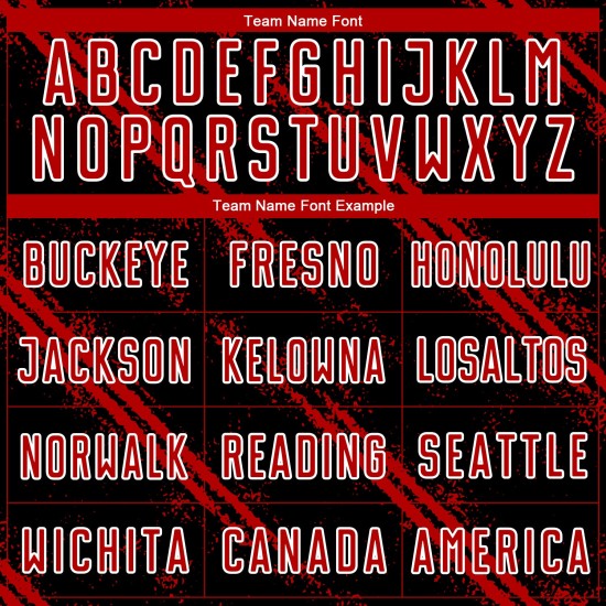 Uniforme de fútbol sublimado personalizado, camiseta negra, roja y blanca Uniforme de fútbol sublimado personalizado, camiseta negra, roja y blanca