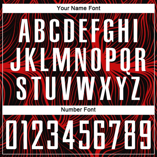 Uniforme de fútbol personalizado sublimado blanco y rojo, camiseta negra Uniforme de fútbol personalizado sublimado blanco y rojo, camiseta negra