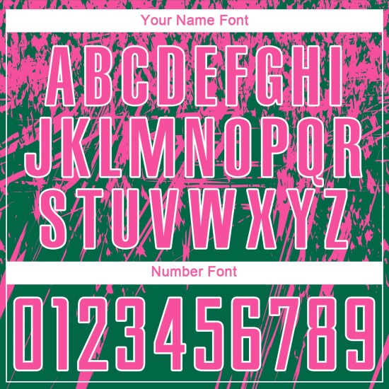 Camiseta de fútbol sublimada verde rosa y blanca personalizada Kelly Camiseta de fútbol sublimada verde rosa y blanca personalizada Kelly