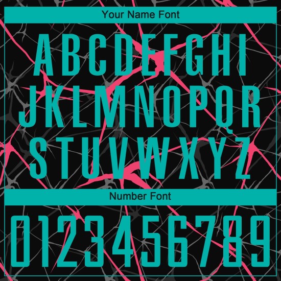 Camiseta de fútbol personalizada de sublimación, color rosa y negro, color agua-neón Camiseta de fútbol personalizada de sublimación, color rosa y negro, color agua-neón