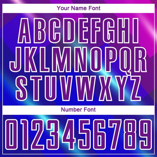 Uniforme personalizado de sublimación de fútbol morado y blanco de Jersey Lines Royal Uniforme personalizado de sublimación de fútbol morado y blanco de Jersey Lines Royal