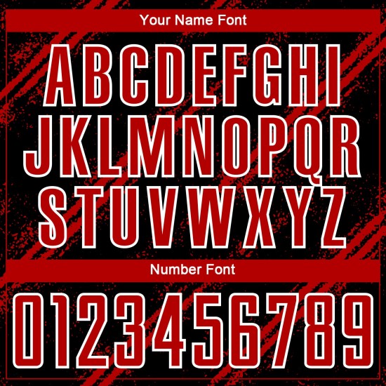 Uniforme de fútbol sublimado personalizado, camiseta negra, roja y blanca Uniforme de fútbol sublimado personalizado, camiseta negra, roja y blanca