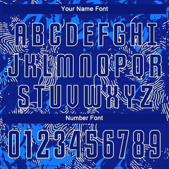 Uniforme de fútbol de sublimación personalizado, camiseta Royal Royal-White Uniforme de fútbol de sublimación personalizado, camiseta Royal Royal-White