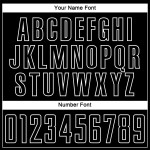 Uniforme de fútbol personalizado por sublimación, blanco y negro Uniforme de fútbol personalizado por sublimación, blanco y negro