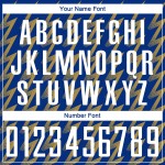 Camiseta de fútbol personalizada dorada con sublimación, color blanco y zigzag antiguo. Camiseta de fútbol personalizada dorada con sublimación, color blanco y zigzag antiguo.