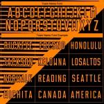 Camiseta de fútbol personalizada con rayas naranjas y sublimación negra Camiseta de fútbol personalizada con rayas naranjas y sublimación negra