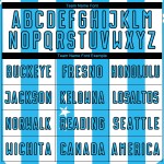 Uniforme de fútbol personalizado Sky And Stars con cuadros azul y negro, sublimación, camiseta blanca Uniforme de fútbol personalizado Sky And Stars con cuadros azul y negro, sublimación, camiseta blanca