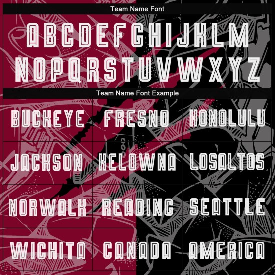 Camiseta de fútbol rasca y gana, uniforme de sublimación, personalizada, con estampado de grafiti en negro y granate. Camiseta de fútbol rasca y gana, uniforme de sublimación, personalizada, con estampado de grafiti en negro y granate.