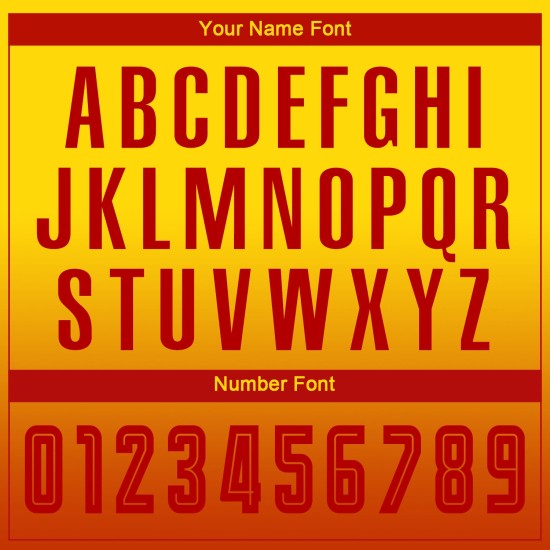 Camiseta larga roja desteñida personalizada, dorada, de sublimación, manga de uniforme de fútbol Camiseta larga roja desteñida personalizada, dorada, de sublimación, manga de uniforme de fútbol