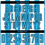 Uniforme de fútbol personalizado Sky And Stars con cuadros azul y negro, sublimación, camiseta blanca Uniforme de fútbol personalizado Sky And Stars con cuadros azul y negro, sublimación, camiseta blanca