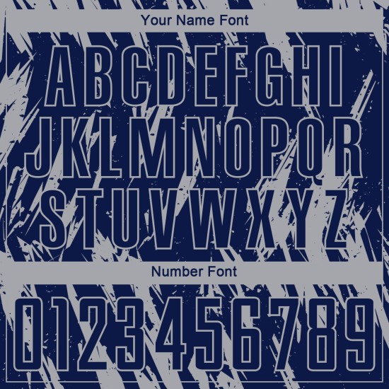 Camiseta gris sublimada personalizada azul marino uniforme de fútbol Camiseta gris sublimada personalizada azul marino uniforme de fútbol