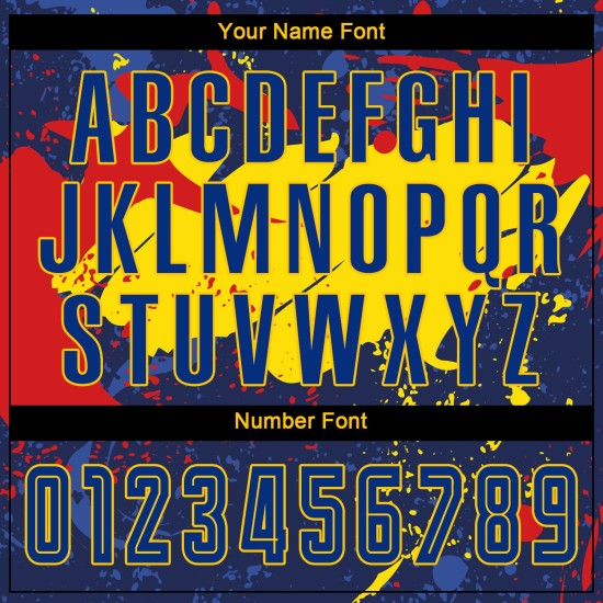 Camiseta de fútbol de sublimación personalizada de uniforme dorado real Camiseta de fútbol de sublimación personalizada de uniforme dorado real