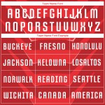 Uniforme personalizado de sublimación, camiseta blanca de fútbol roja