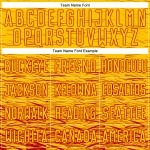 Camiseta de fútbol roja personalizada, uniforme de sublimación amarilla Camiseta de fútbol roja personalizada, uniforme de sublimación amarilla