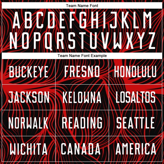 Uniforme de fútbol personalizado sublimado blanco y rojo, camiseta negra Uniforme de fútbol personalizado sublimado blanco y rojo, camiseta negra