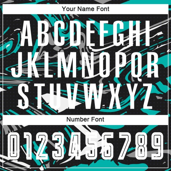 Camiseta Uniforme Blanco-Aqua Sublimación Figura Fútbol Personalizada Camiseta Uniforme Blanco-Aqua Sublimación Figura Fútbol Personalizada