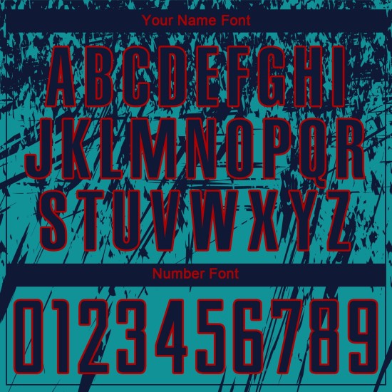 Uniforme de fútbol personalizado de sublimación azul marino y rojo Uniforme de fútbol personalizado de sublimación azul marino y rojo