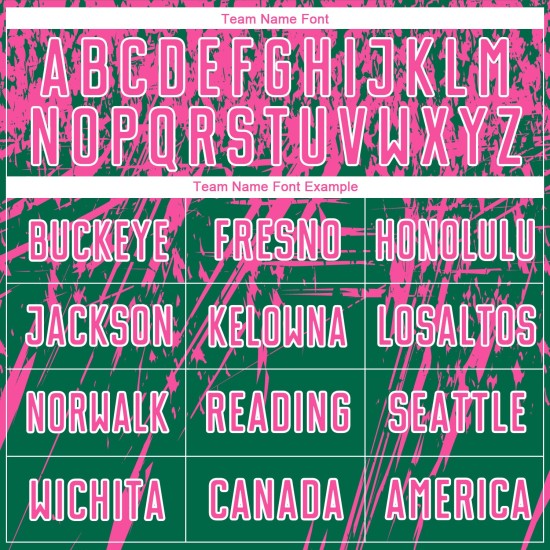 Camiseta de fútbol sublimada verde rosa y blanca personalizada Kelly Camiseta de fútbol sublimada verde rosa y blanca personalizada Kelly