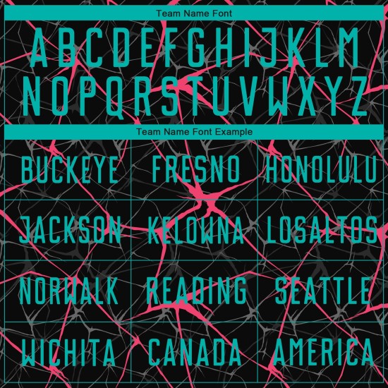 Camiseta de fútbol personalizada de sublimación, color rosa y negro, color agua-neón Camiseta de fútbol personalizada de sublimación, color rosa y negro, color agua-neón