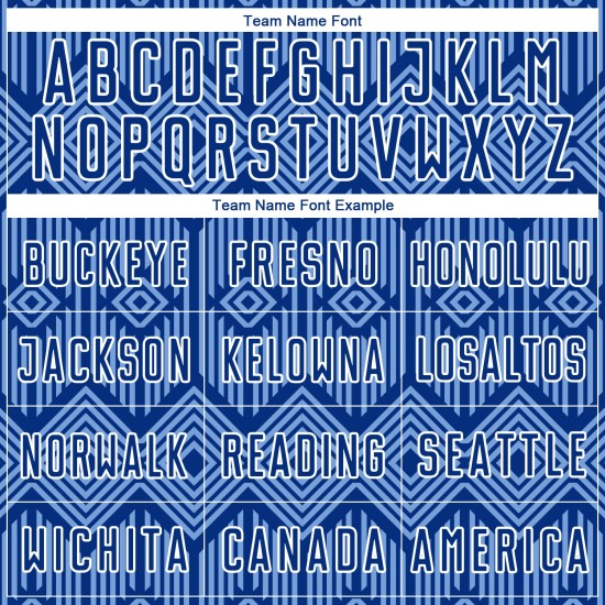 Camiseta de fútbol personalizada con sublimación geométrica, diseño abstracto azul y blanco, con formas reales claras Camiseta de fútbol personalizada con sublimación geométrica, diseño abstracto azul y blanco, con formas reales claras