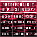 Camiseta personalizada de fútbol sublimada, uniforme blanco y rojo, color negro