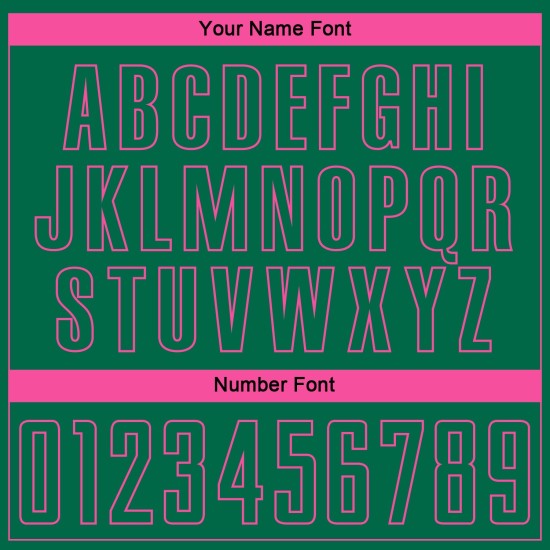 Camiseta de fútbol personalizada Kelly con sublimación, de rayas verdes y rosas, de moda Camiseta de fútbol personalizada Kelly con sublimación, de rayas verdes y rosas, de moda